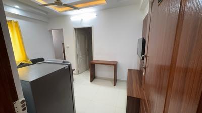 Living Room Image of 580 Sq.ft 1 BHK Apartment / Flat for rent in S.G. Palya Bengaluru for Rs. 24999