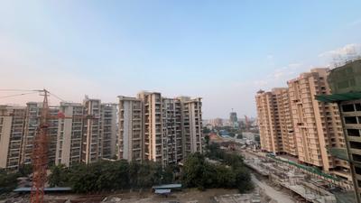Balcony Image of 1250 Sq.ft 3 BHK Apartment / Flat for rent in Rahul Downtown, Punawale Pune for Rs. 35000