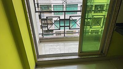 Balcony Image of 625 Sq.ft 1 BHK Apartment / Flat for sale in Manohar Shreeji Nirvana II, Badlapur East Badlapur for Rs. 2500000