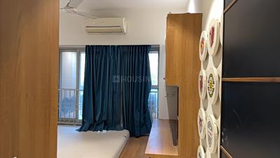 Bedroom Image of 1850 Sq.ft 3 BHK Apartment / Flat for rent in Adani The Meadows, Shantigram Ahmedabad for Rs. 55000