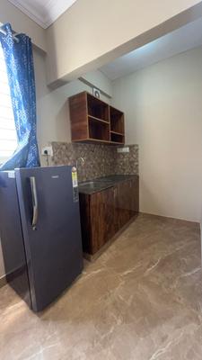 Kitchen Image of 553 Sq.ft 1 BHK Apartment / Flat for rent in BTM Layout Bengaluru for Rs. 23499