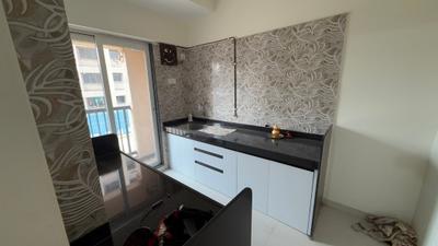 Kitchen Image of 689 Sq.ft 2 BHK Apartment / Flat for sale in Raunak Residency, Thane West Thane for Rs. 11500000