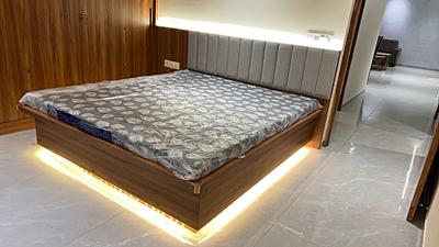 Bedroom Image of 2300 Sq.ft 3 BHK Apartment / Flat for rent in Pramukh Omkar Rivanta 1, Randesan Gandhinagar for Rs. 45000