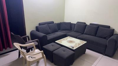Living Room Image of 1250 Sq.ft 2 BHK Builder Floor for rent in Gmada Aerocity Mohali for Rs. 30000