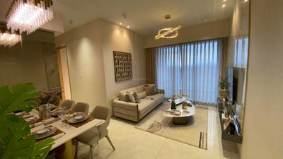 Living Room Image of 850 Sq.ft 2 BHK Apartment / Flat for sale in Godrej Horizon, Wadala Mumbai for Rs. 40100000