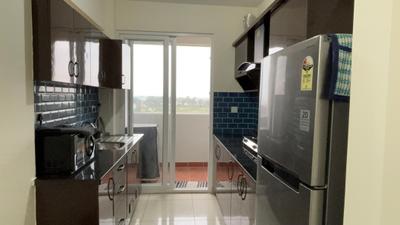Kitchen Image of 1460 Sq.ft 3 BHK Apartment / Flat for rent in UKN Belvedere By UKN Airport District Phase 1, Navarathna Agrahara Bengaluru for Rs. 60000