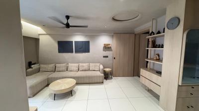 Living Room Image of 1550 Sq.ft 3 BHK Apartment / Flat for sale in Kaveri Soham Vistara, Shilaj Ahmedabad for Rs. 9800000