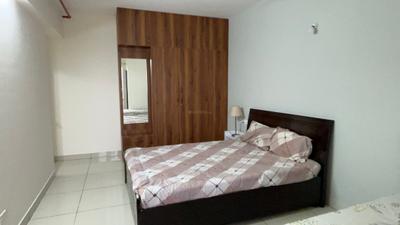 Bedroom Image of 1460 Sq.ft 3 BHK Apartment / Flat for rent in UKN Belvedere By UKN Airport District Phase 1, Navarathna Agrahara Bengaluru for Rs. 60000