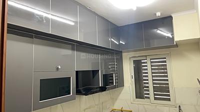 Kitchen Image of 1360 Sq.ft 3 BHK Apartment / Flat for rent in MR Delhi 99, Bhopura Ghaziabad for Rs. 18000