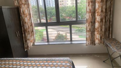 Bedroom Image of 520 Sq.ft 1 RK Apartment / Flat for rent in Amanora Future Towers, Hadapsar Pune for Rs. 28000