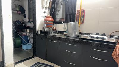 Kitchen Image of 750 Sq.ft 1 BHK Apartment / Flat for sale in Ramaa Residency, Dahin Nagar Surat for Rs. 2851000