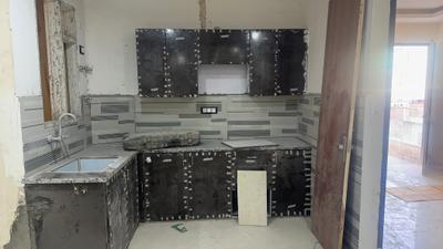 Kitchen Image of 900 Sq.ft 3 BHK Apartment / Flat for sale in Khanpur New Delhi for Rs. 6500000