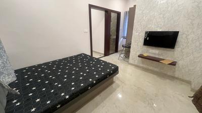 Bedroom Image of 350 Sq.ft 1 RK Builder Floor for rent in Mahalakshmi Nagar Indore for Rs. 16000