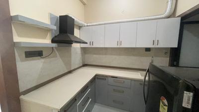 Kitchen Image of 1500 Sq.ft 1 BHK Builder Floor for rent in Scheme No 114 Indore for Rs. 22500