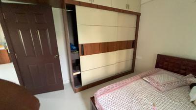 Bedroom Image of 1300 Sq.ft 3 BHK Apartment / Flat for rent in Disha Courtyard, Whitefield Bengaluru for Rs. 52000