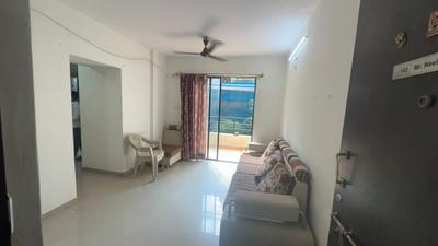 Living Room Image of 650 Sq.ft 1 BHK Apartment / Flat for rent in Manav Perfect 10, Balewadi Pune for Rs. 28000