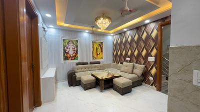 Living Room Image of 630 Sq.ft 2 BHK Builder Floor for rent in Dwarka Mor New Delhi for Rs. 23500