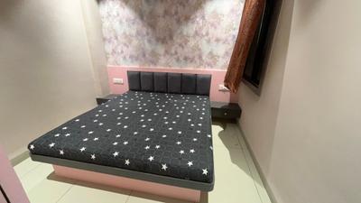 Bedroom Image of 1500 Sq.ft 1 BHK Builder Floor for rent in Mahalakshmi Nagar Indore for Rs. 19500