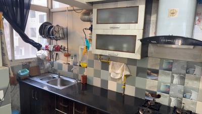 Kitchen Image of 1320 Sq.ft 3 BHK Apartment / Flat for sale in Nimbus The Hyde Park, Sector 78 Noida for Rs. 15500000