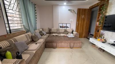 Living Room Image of 1000 Sq.ft 1 BHK Independent House for rent in Mahalakshmi Nagar Indore for Rs. 25000