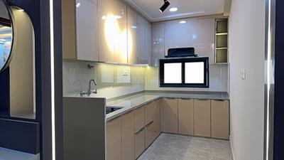 Kitchen Image of 1300 Sq.ft 3 BHK Apartment / Flat for sale in Keshupura Jaipur for Rs. 5700000