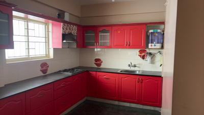 Kitchen Image of 1800 Sq.ft 3 BHK Apartment / Flat for sale in Hennur Bengaluru for Rs. 11000000