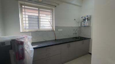 Kitchen Image of 800 Sq.ft 1 BHK Apartment / Flat for rent in Scheme No 114 Indore for Rs. 20000