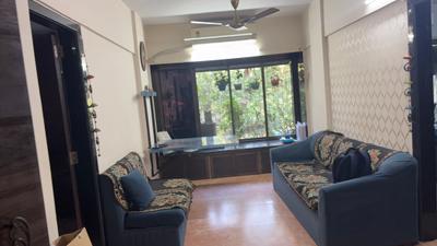Living Room Image of 800 Sq.ft 2 BHK Apartment / Flat for rent in Siddharth Nagar Complex, Borivali East Mumbai for Rs. 55000