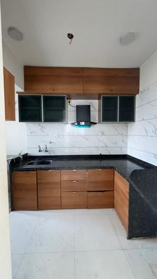 Kitchen Image of 1050 Sq.ft 2 BHK Apartment / Flat for rent in Royal Yogville Phase II, Dhayari Pune for Rs. 21000