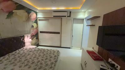 Bedroom Image of 1100 Sq.ft 2 BHK Apartment / Flat for rent in Soham Tropical Lagoon, Kasarvadavali Thane for Rs. 55000
