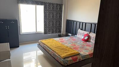 Bedroom Image of 1980 Sq.ft 3 BHK Apartment / Flat for rent in ACME Aditya Antrix, Chandkheda Ahmedabad for Rs. 40000