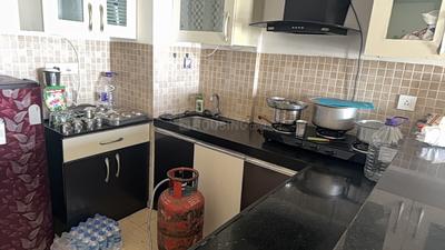 Kitchen Image of 600 Sq.ft 1 BHK Apartment / Flat for sale in Lodha Belmondo, Gahunje Pune for Rs. 7200000