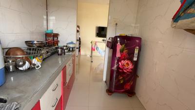 Kitchen Image of 700 Sq.ft 1 BHK Apartment / Flat for sale in Geomatrix Silver Crest, Panvel Navi Mumbai for Rs. 7900000