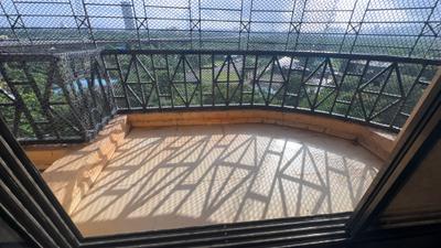 Balcony Image of 1680 Sq.ft 3 BHK Apartment / Flat for rent in Airoli Navi Mumbai for Rs. 63000
