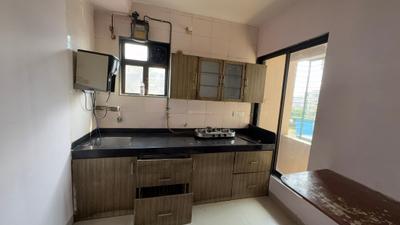 Kitchen Image of 1350 Sq.ft 2 BHK Apartment / Flat for rent in Kopar Khairane Navi Mumbai for Rs. 50000