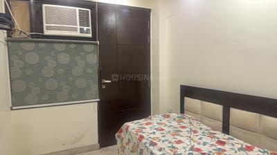 Bedroom Image of 500 Sq.ft 1 BHK Builder Floor for rent in Patel Nagar New Delhi for Rs. 18000
