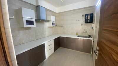 Kitchen Image of 1700 Sq.ft 3.5 BHK Apartment / Flat for rent in Malviya Nagar Jaipur for Rs. 50000