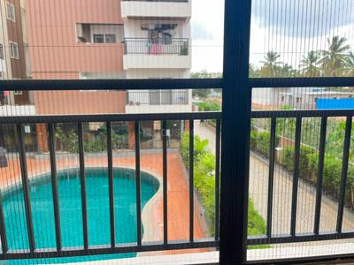 Balcony Image of 1480 Sq.ft 3 BHK Apartment / Flat for rent in Whitefield Bengaluru for Rs. 47000