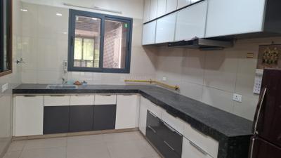 Kitchen Image of 1917 Sq.ft 3 BHK Apartment / Flat for sale in Unity Domain Heights, Shyamal Ahmedabad for Rs. 15500000