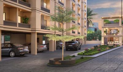 Image of 704 Sq.ft 2 BHK Apartment / Flat for sale in Shree Siddheshwar Hilltown, Sama Savli, Vadodara for Rs. 3900000