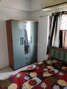 Bedroom Image of 1950 Sq.ft 2 BHK Apartment / Flat for rent in Rudram Skyvue, Chanakyapuri Ahmedabad for Rs. 32000