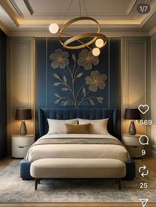 Bedroom Image of 10000 Sq.ft 4 BHK Builder Floor for sale in Panchsheel Park New Delhi for Rs. 280000000