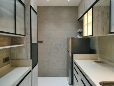 Kitchen Image of 950 Sq.ft 2 BHK Apartment / Flat for sale in Thane West Thane for Rs. 11500000