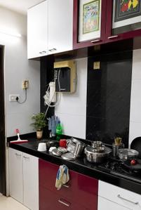 Kitchen Image of 700 Sq.ft 1 BHK Apartment / Flat for sale in Kharghar Navi Mumbai for Rs. 7000000