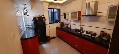 Kitchen Image of 1100 Sq.ft 2 BHK Apartment / Flat for sale in Gota Ahmedabad for Rs. 6400000