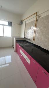 Kitchen Image of 600 Sq.ft 1 BHK Apartment / Flat for sale in Nyati Elan, Wagholi Pune for Rs. 4500000