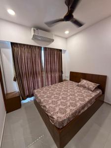 Bedroom Image of 750 Sq.ft 2 BHK Apartment / Flat for rent in DLH Leo Tower, Andheri West Mumbai for Rs. 124998