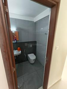 Bathroom Image of 1400 Sq.ft 3 BHK Apartment / Flat for rent in ABAD Infra Pinnacle, Thiruvalla Pathanamthitta for Rs. 30000