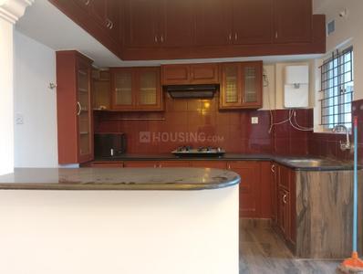 Kitchen Image of 1400 Sq.ft 3 BHK Apartment / Flat for sale in Swaraj Homes Scion Gokul Apartment, Indira Nagar Bengaluru for Rs. 12160000