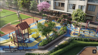 Image of 611 Sq.ft 1 BHK Apartment / Flat for sale in Kalpataru Vivant, Jogeshwari East, Mumbai for Rs. 13600000